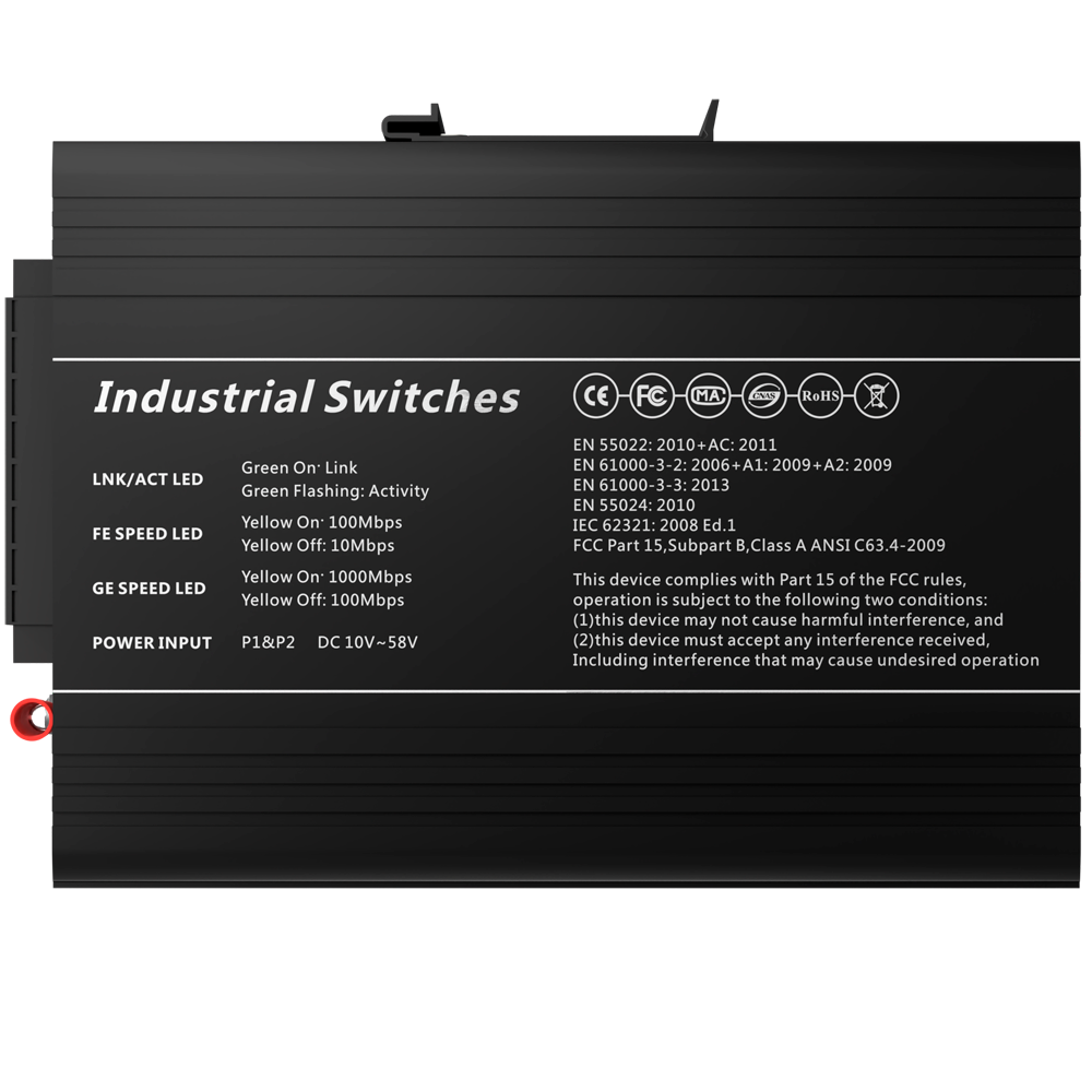 Marca blanca - SW2624HIPOE-MGF-360-DIN - Switch 20P Gigabit PoE Gestionable SFP - Imagen 4