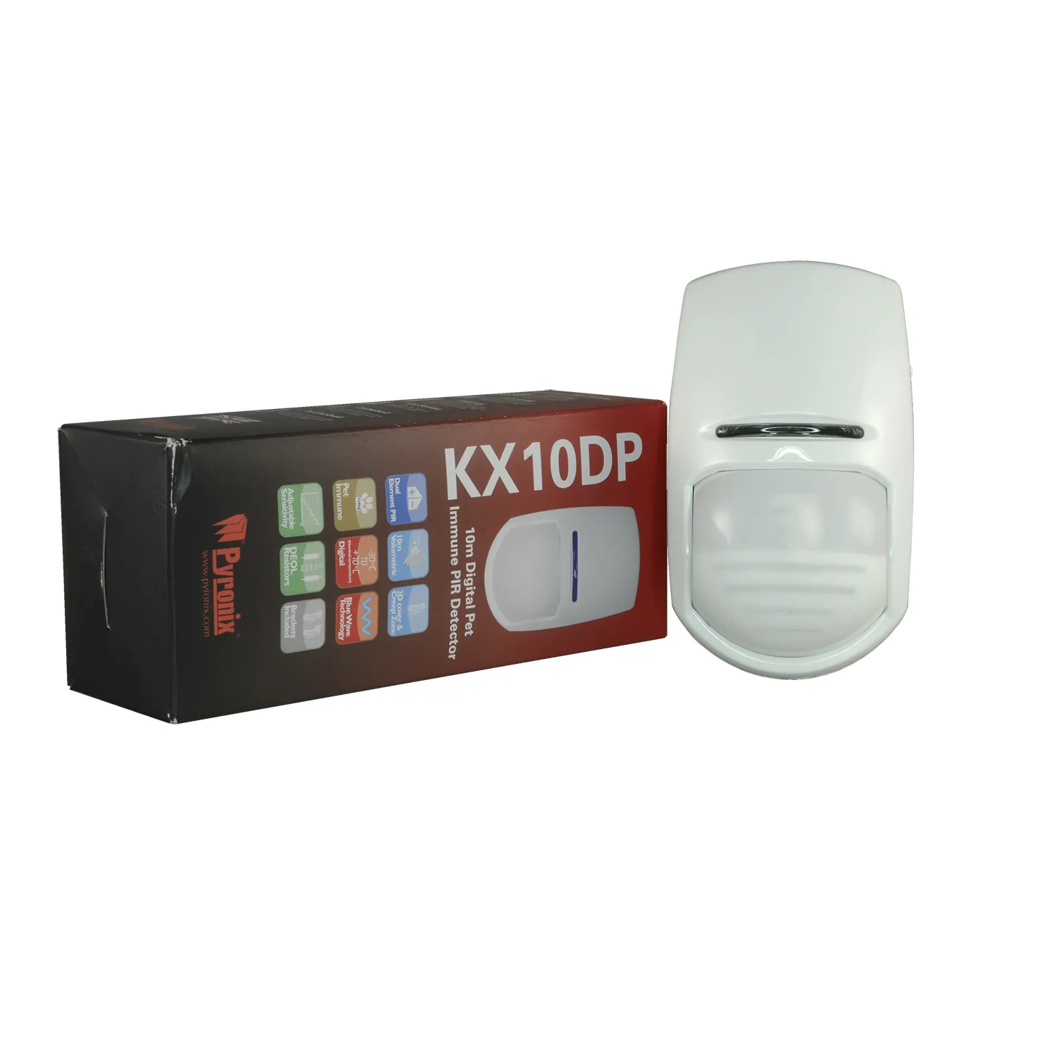 Detector PIR Antimascotas KX10DP Pyronix 10m Digital