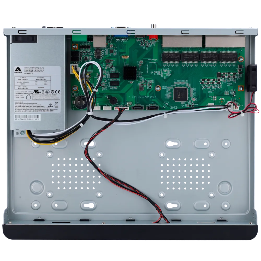 Uniview UV-NVR302-16B-P16-IQ NVR 16 canales PoE 12MP H.265