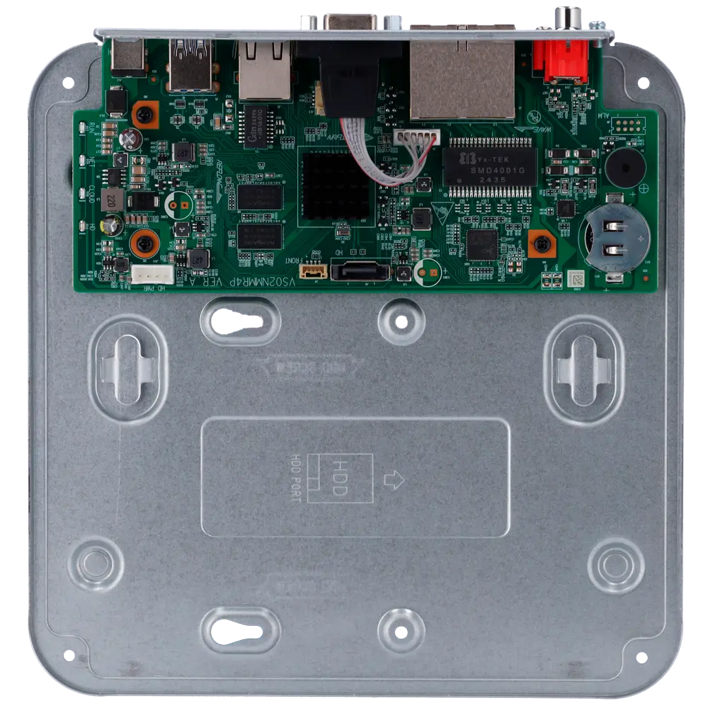NVR Uniview UV-NVR501-04B-LP4-IQ 4 Canales PoE 16MP