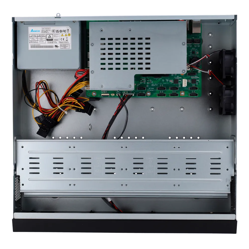NVR Uniview UV-NVR509-16E-IQ 16 Canales 384Mbps 9 HDD RAID
