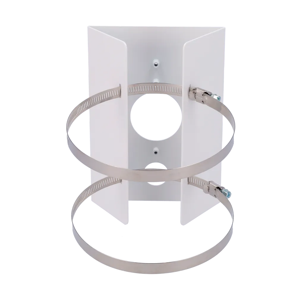 VCA-BP01 Adaptador Montaje en Poste para Cámaras Domo
