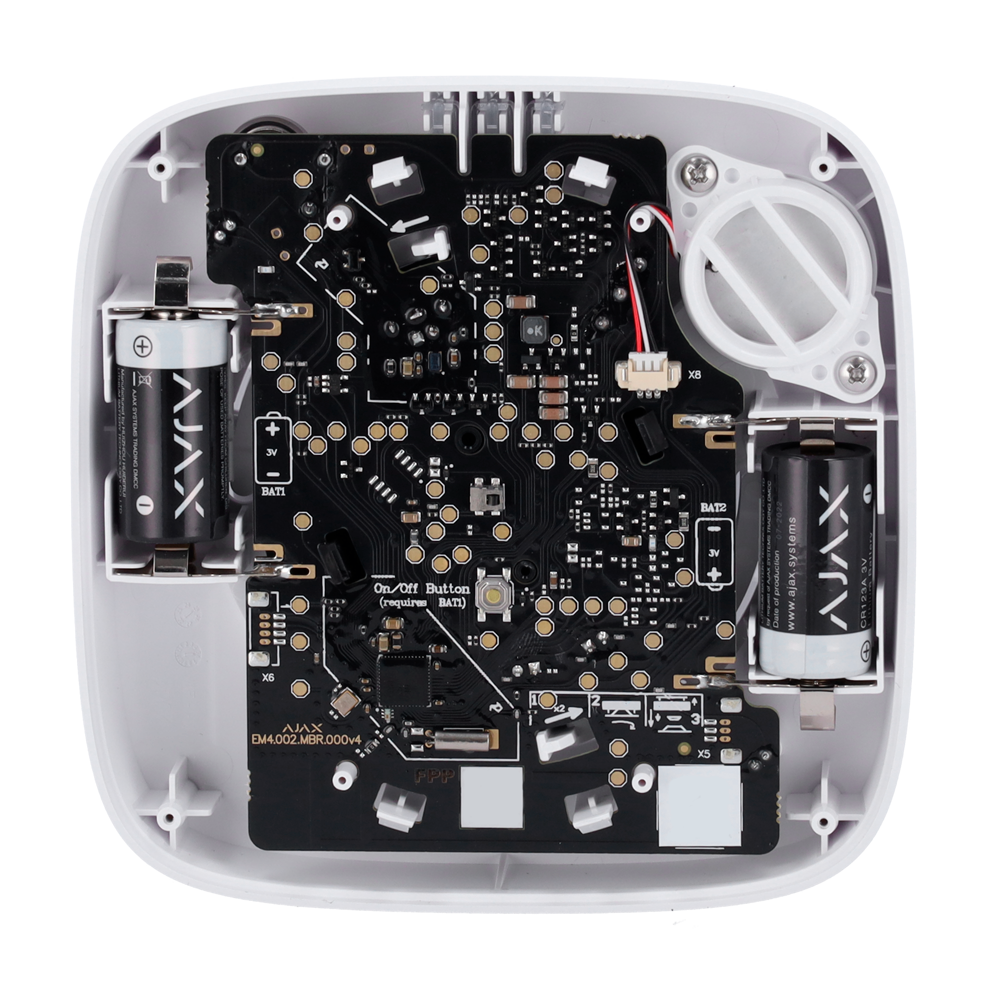 Detector de humo, termovelocimétrico y CO - Baterías reemplazables - AJ-FIREPROTECT2-HSC-RB-W - Imagen 5