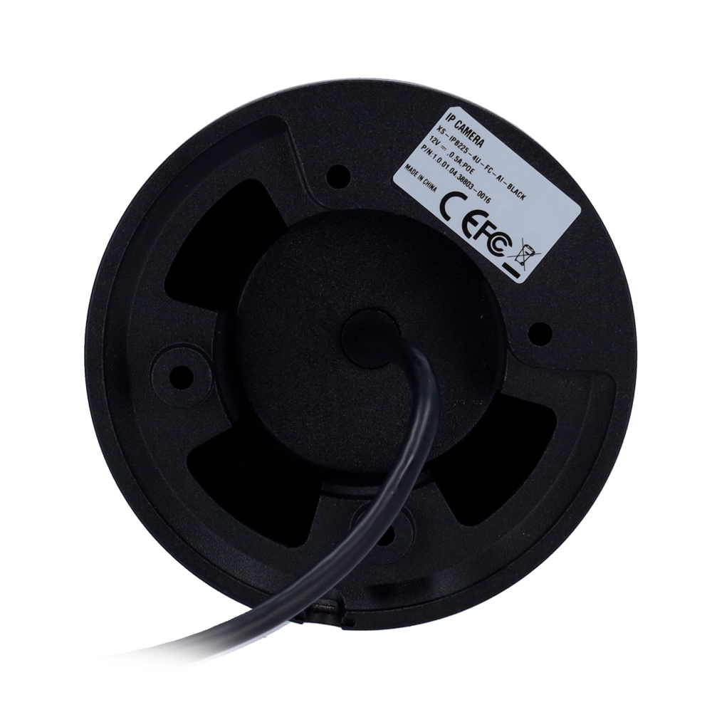 X-SECURITY XS-IPB225-4U-FC-AI-BLACK IP Turret 4MP 2.8mm IR 30m IP67 - Imagen 5