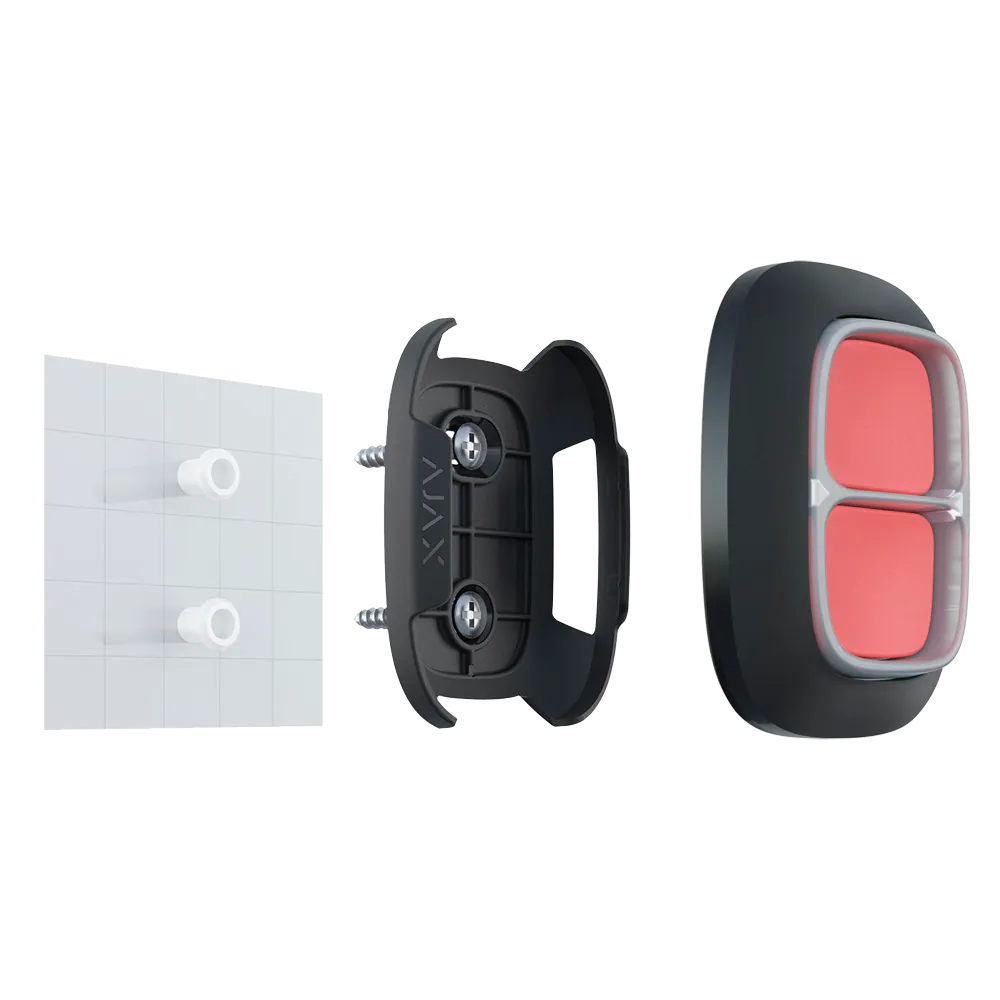 AJAX AJ-HOLDER-B Soporte Negro para Detectores