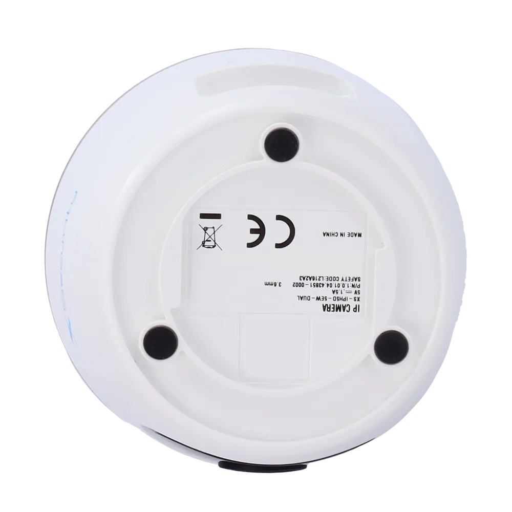 Cámara IP Domo Dual XS-IPH5D-5EW-DUAL 5MP WiFi Interior