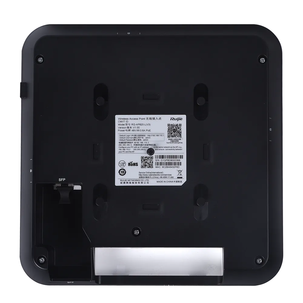 Reyee RG-AP820-L(V3) Punto Acceso WiFi 6 AX3000 PoE Interior