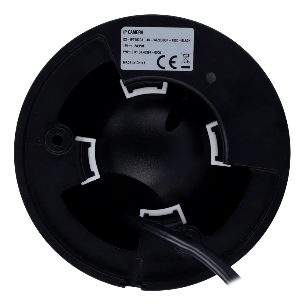 X-SECURITY XS-IPT982CA-4U-WIZCOLOR-TIOC-BLACK IP Turret 2.8mm IR 30m