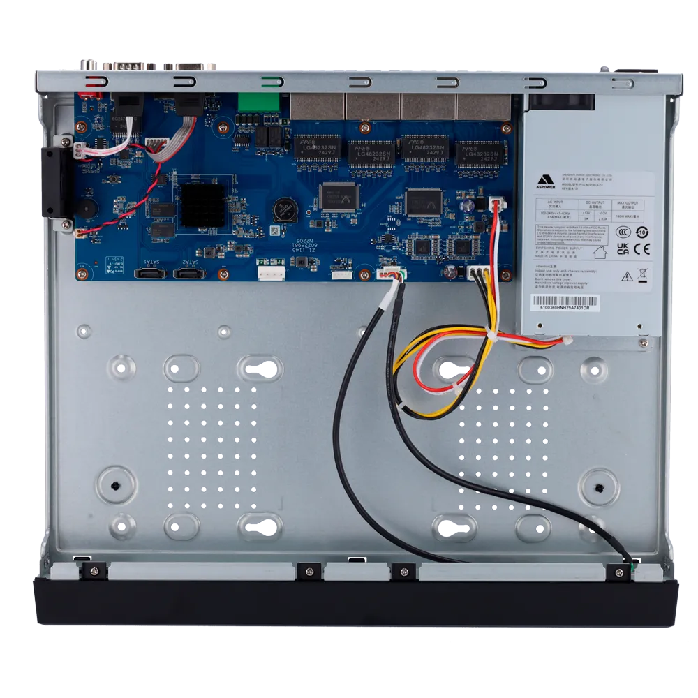 NVR 32 Canales XS-NVR3232A-16P-WIZ con PoE y 4K H.265+