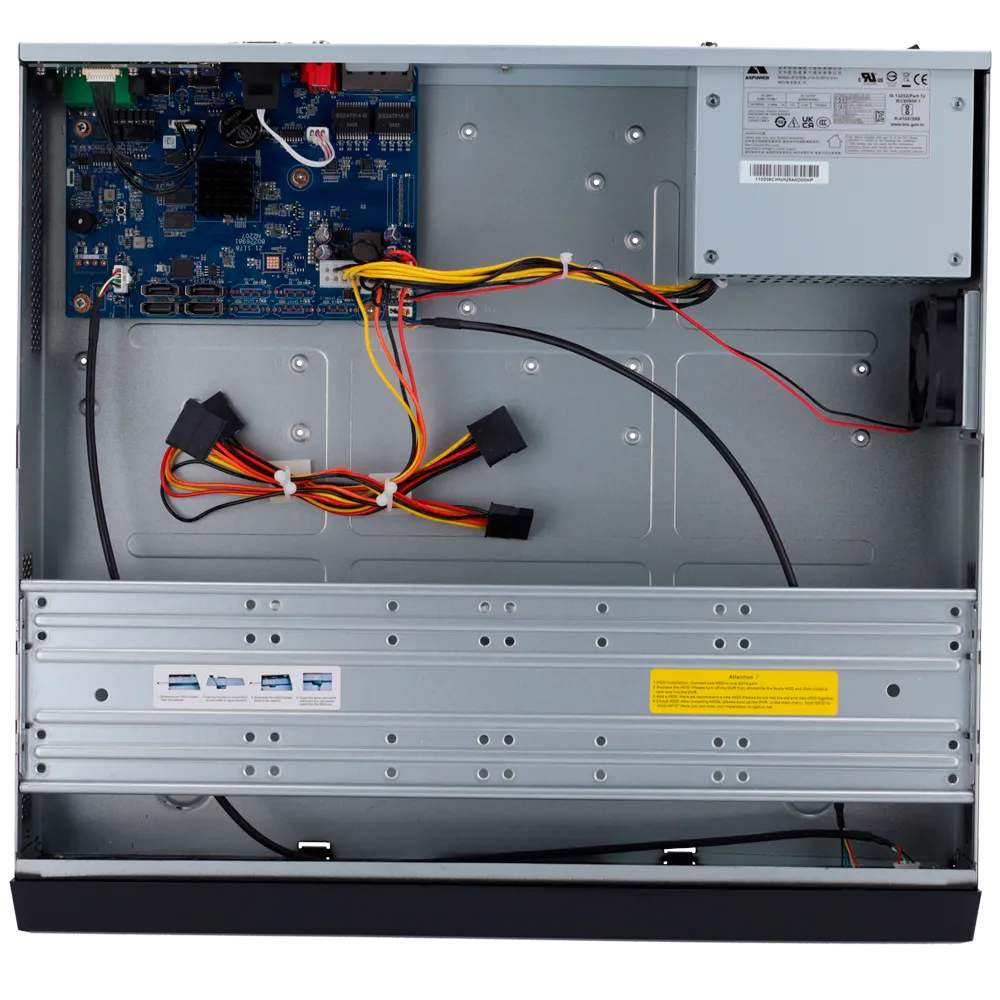 NVR 16 Canales 4K H.265+ XS-NVR3416A-WIZ con 4 HDD