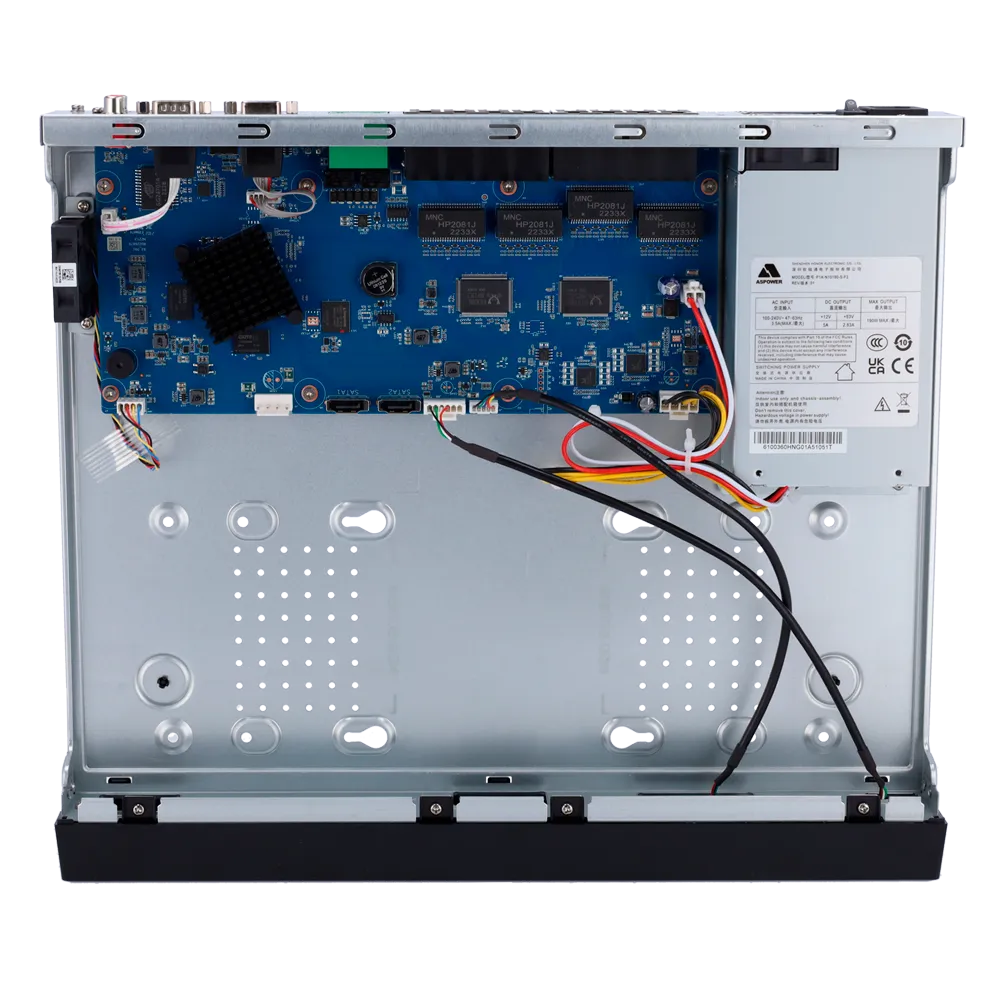NVR XS-NVR6216A-4K-16P-4AI 16 Canales PoE 4K H.265+