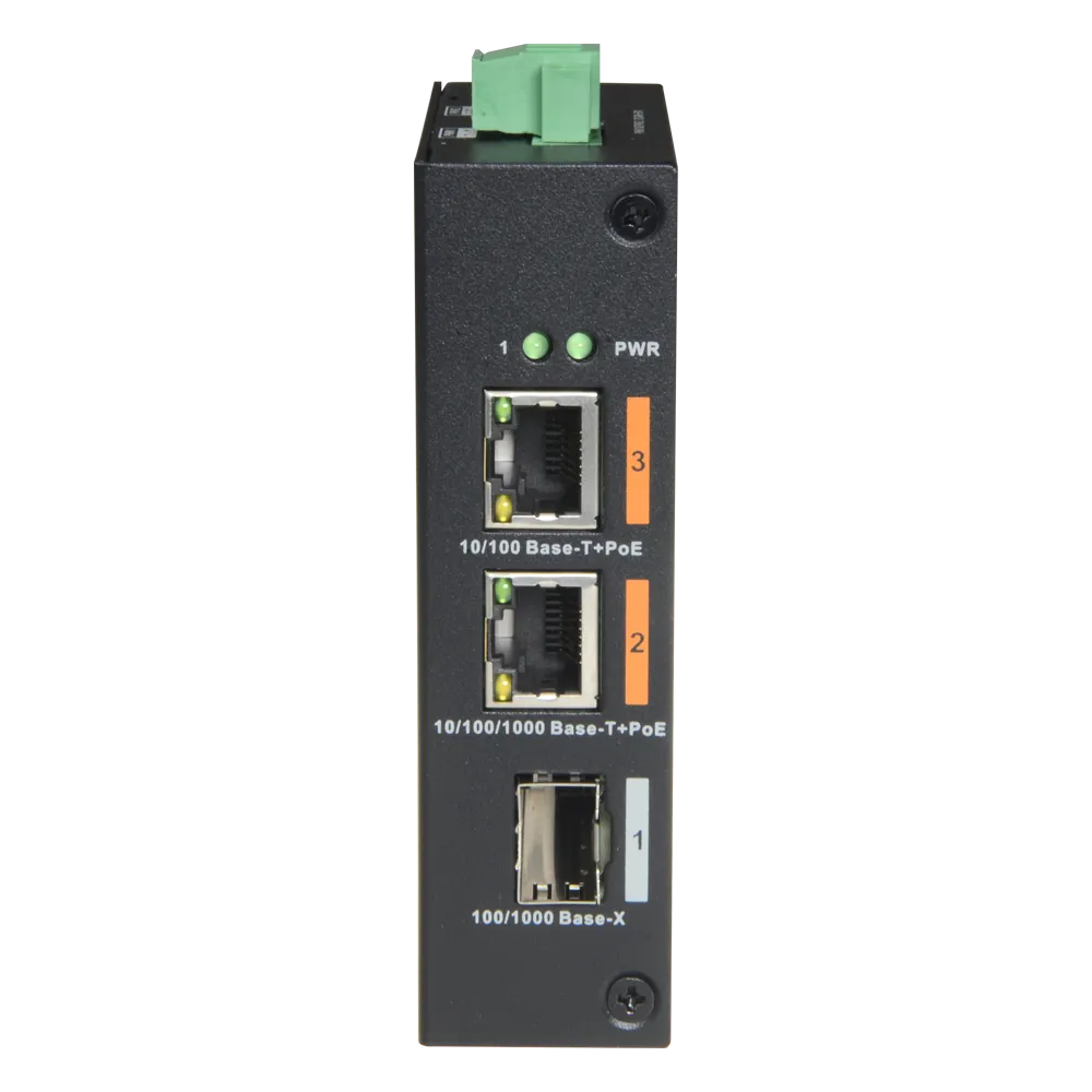 Switch PoE XS-SW0302HIPOE-G60DIN 2P Gigabit SFP DIN