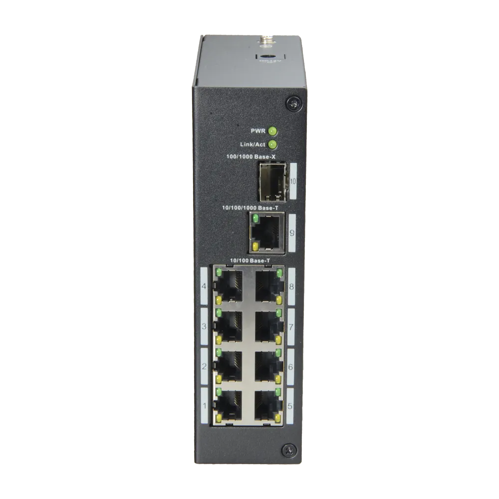 Switch Gigabit XS-SW09-C-DIN 8 Puertos + SFP DIN Rail