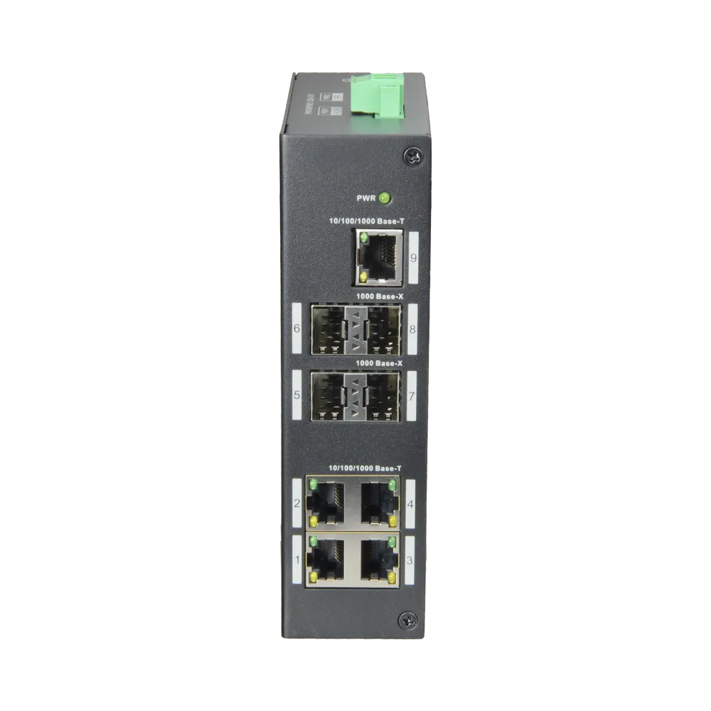 Switch Industrial Gigabit XS-SW09-GF-DIN 5 Puertos SFP