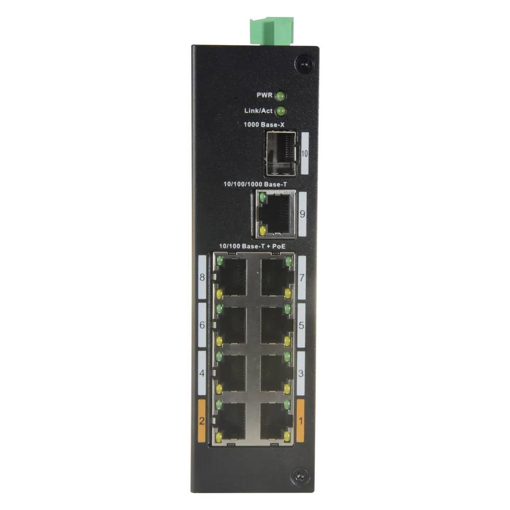 Switch PoE 8 Puertos Gigabit XS-SW1008POE-96-DIN X-Security