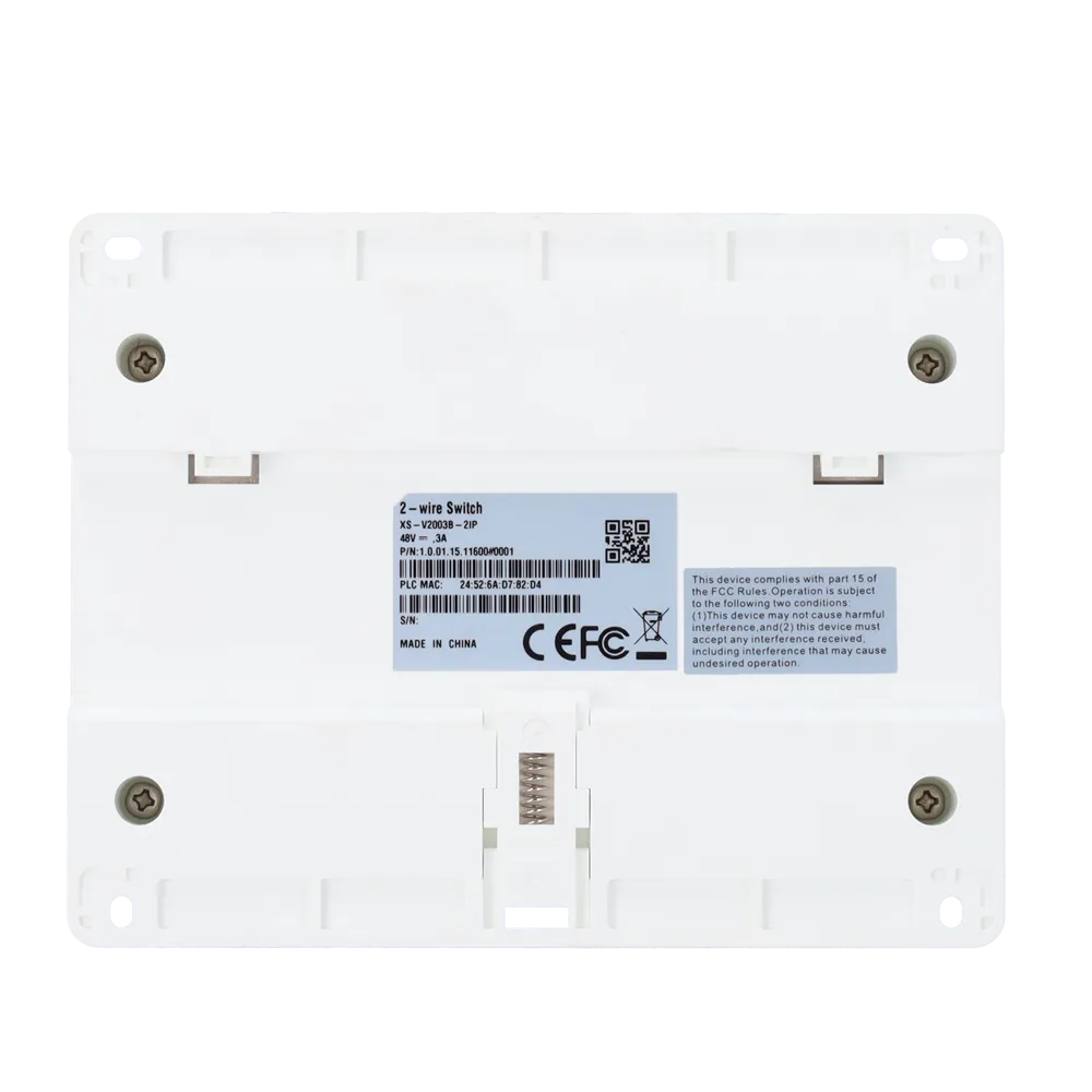 Switch 2 Hilos IP X-Security XS-V2003B-2IP para Cascada