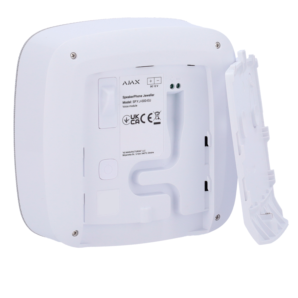 AJAX - AJ-SPEAKERPHONE-W - Soporte / bracket blanco - Imagen 5