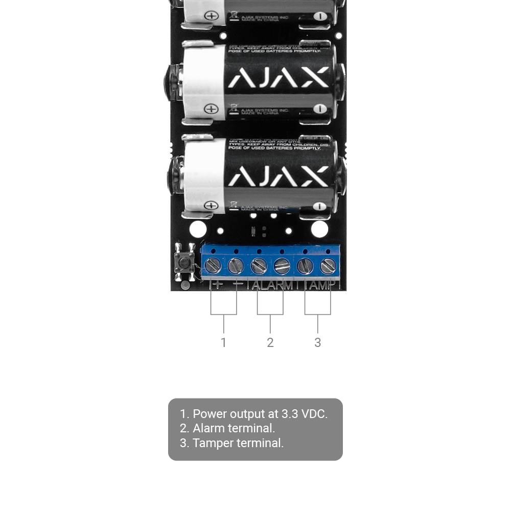 AJAX - AJ-TRANSMITTER - Expansor / módulo Jeweller - Imagen 5