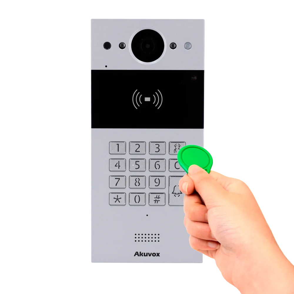 Placa Videoportero Akuvox AK-R20K-2 2 Hilos 2Mpx IP65