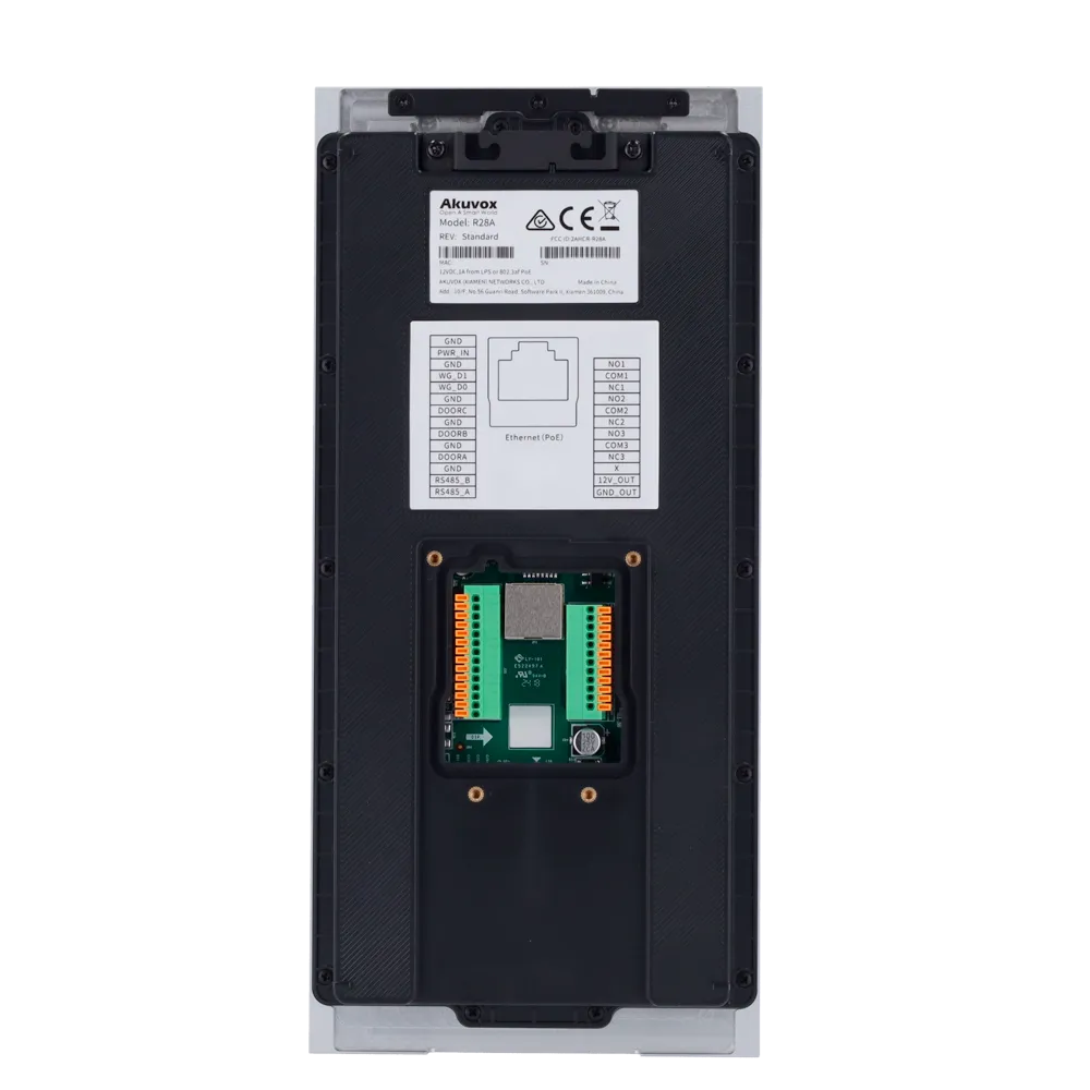 Placa Videoportero IP Akuvox AK-R28A 2Mpx PoE MIFARE