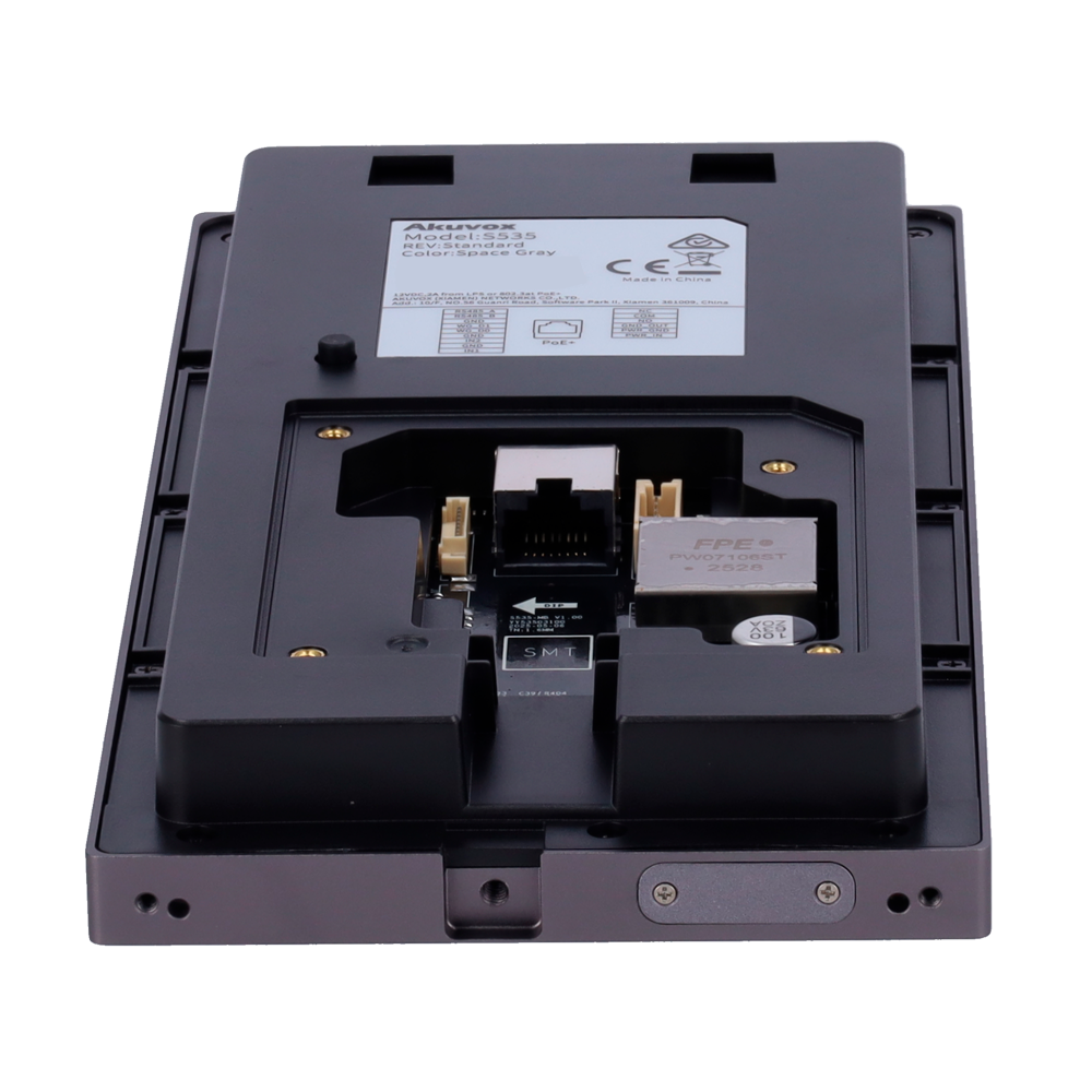 Placa videoportero - IP - empotrar / superficie - Akuvox - Cámara 2 Mpx - sin WiFi, PoE - IP66 IK08 - Acceso MIFARE/EM/NFC/PIN - Ref. AK-S535 - Imagen 5