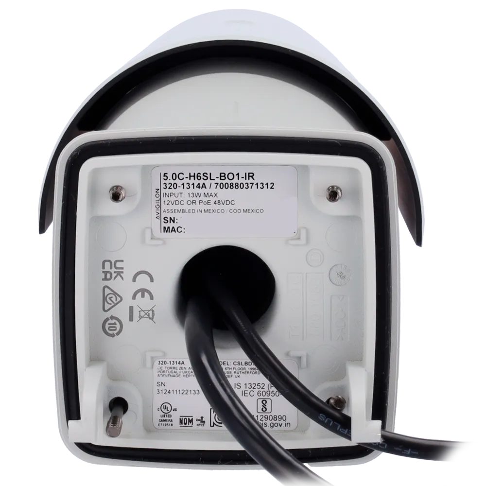 Avigilon AVI-8.0C-H6SL-BO1-IR Bullet IP 8MP 4.4-9.3mm IR