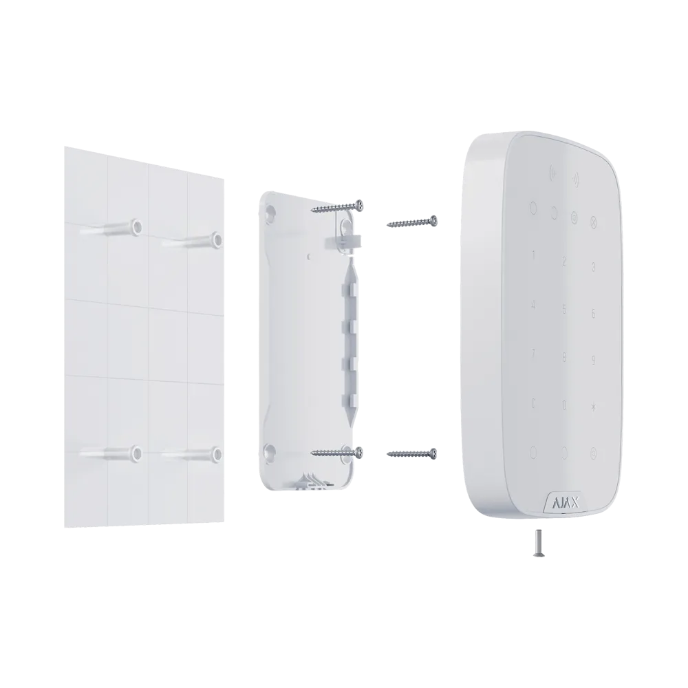 AJAX KeyPad Plus AJ-KEYPADPLUS-W Teclado RFID Jeweller