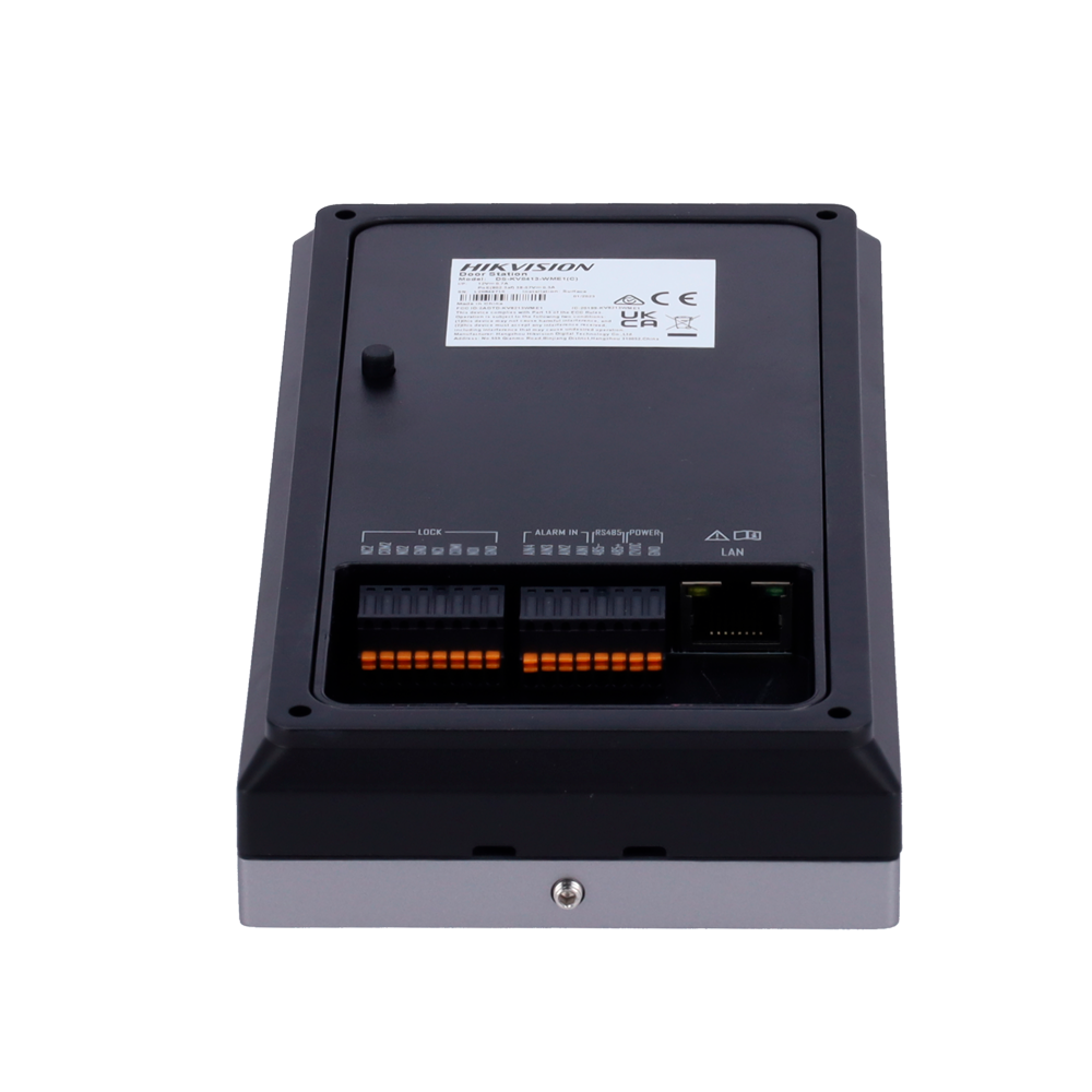 Placa videoportero - IP - superficie - Hikvision - 4 viviendas - Cámara 2 Mpx - WiFi, PoE - IP65 IK08 - Acceso MIFARE - Ref. DS-KV8413-WME1(C) - Imagen 5