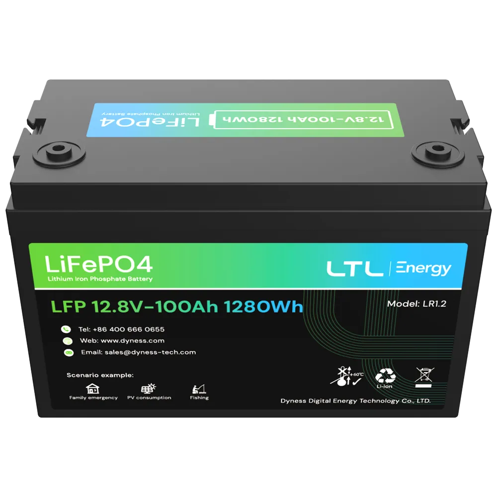 Batería LiFePO4 12V 100Ah DY-AR-1200 para Centrales Incendio