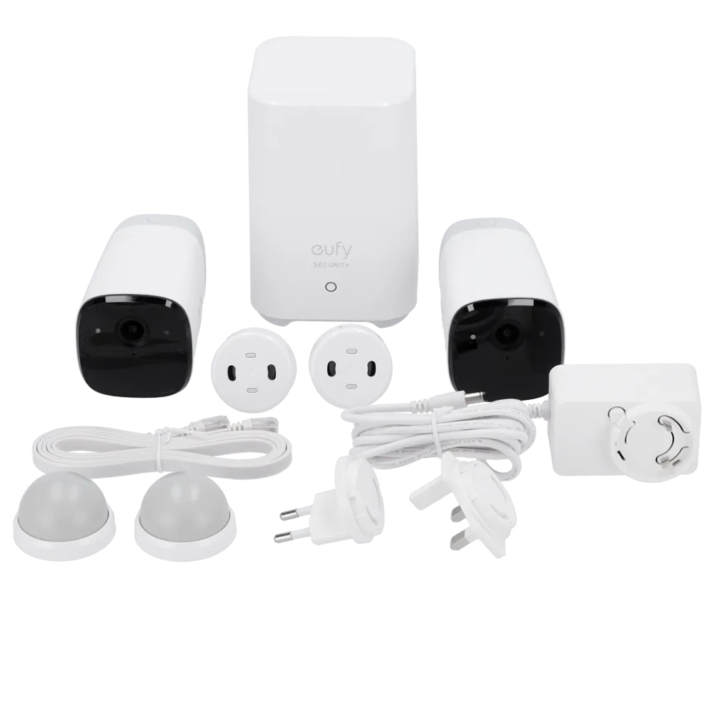 Eufy EUFY-CAM2PRO-S221 Kit Videovigilancia 2K WiFi Batería