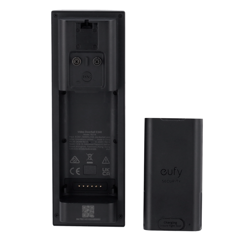 Eufy EUFY-DOORBELL-E340-KIT Videotimbre WiFi 2.4 Exterior - Imagen 5