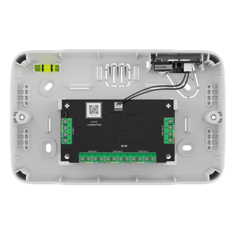 Caja Protectora AJAX FIBRA-CASE-A106-W Case A Blanca