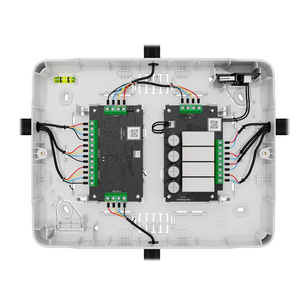 Carcasa AJAX FIBRA-CASE-B175-W Blanca para Protección