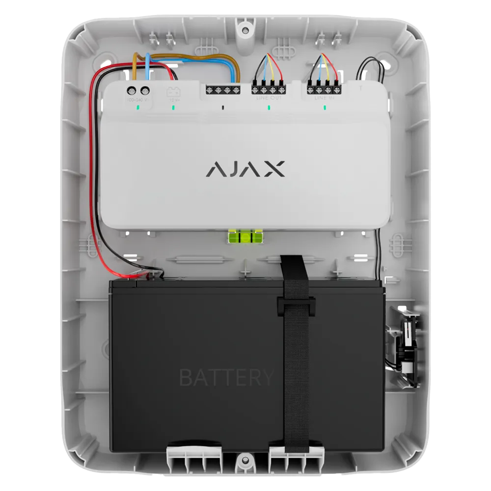 AJAX FIBRA-LINESUPPLY-45W-W Fuente Alimentación Fibra 45W