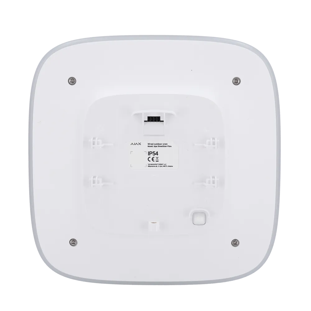 AJAX FIBRA-STREETSIREN-W Sirena Exterior Cableada 113dB