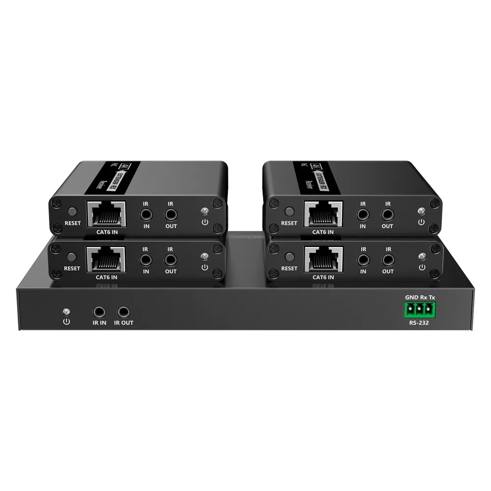 Splitter HDMI 1:4 4K 30Hz HDMI-SPL-1x4-4K30-CAT6 70m Cat6