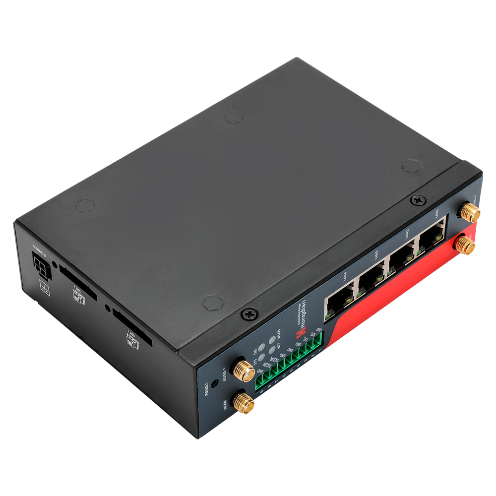 Hongdian - HG-H7960-L4EA-CS-WG-PSE - Router 4G Cat 4 (Wi‑Fi, PoE, RS485) - Imagen 5