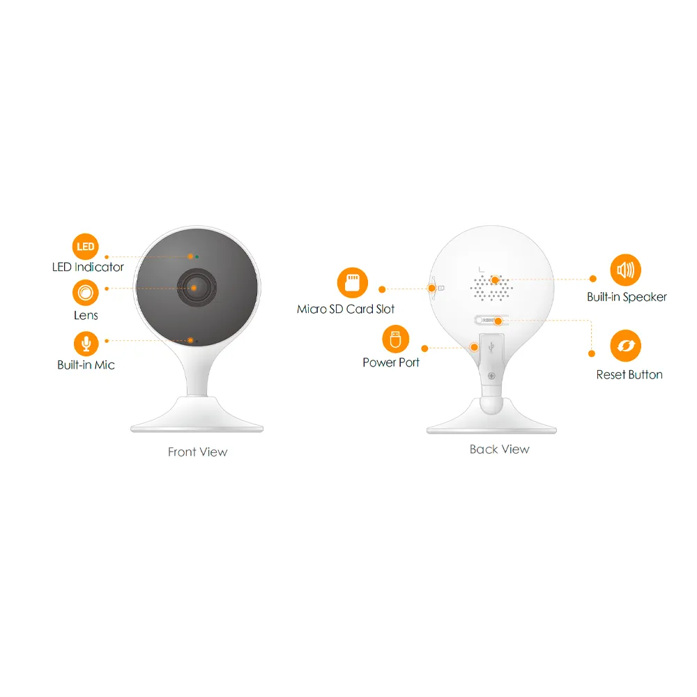 Imou IPC-C22EP-A-IMOU Cámara WiFi 2MP Interior Audio