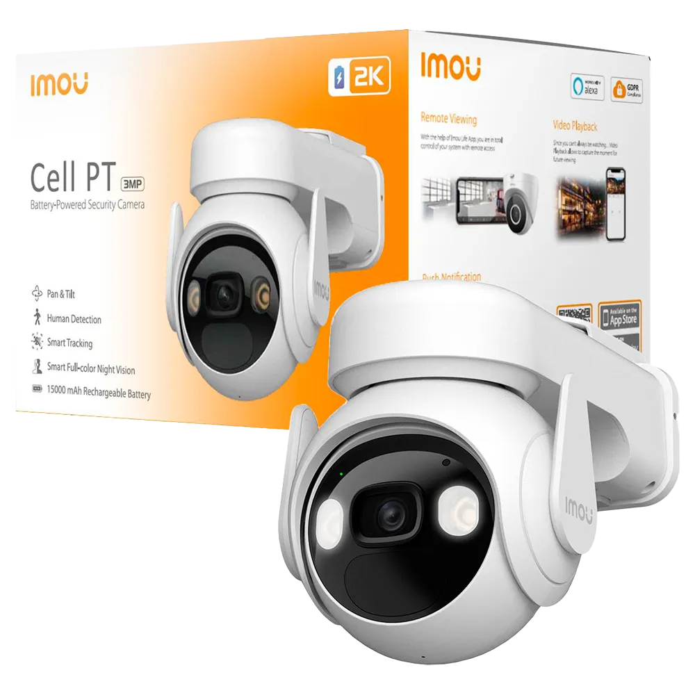 Cámara 4G Exterior Imou IPC-K9EP-3T0TE-EU-IMOU 3MP Batería