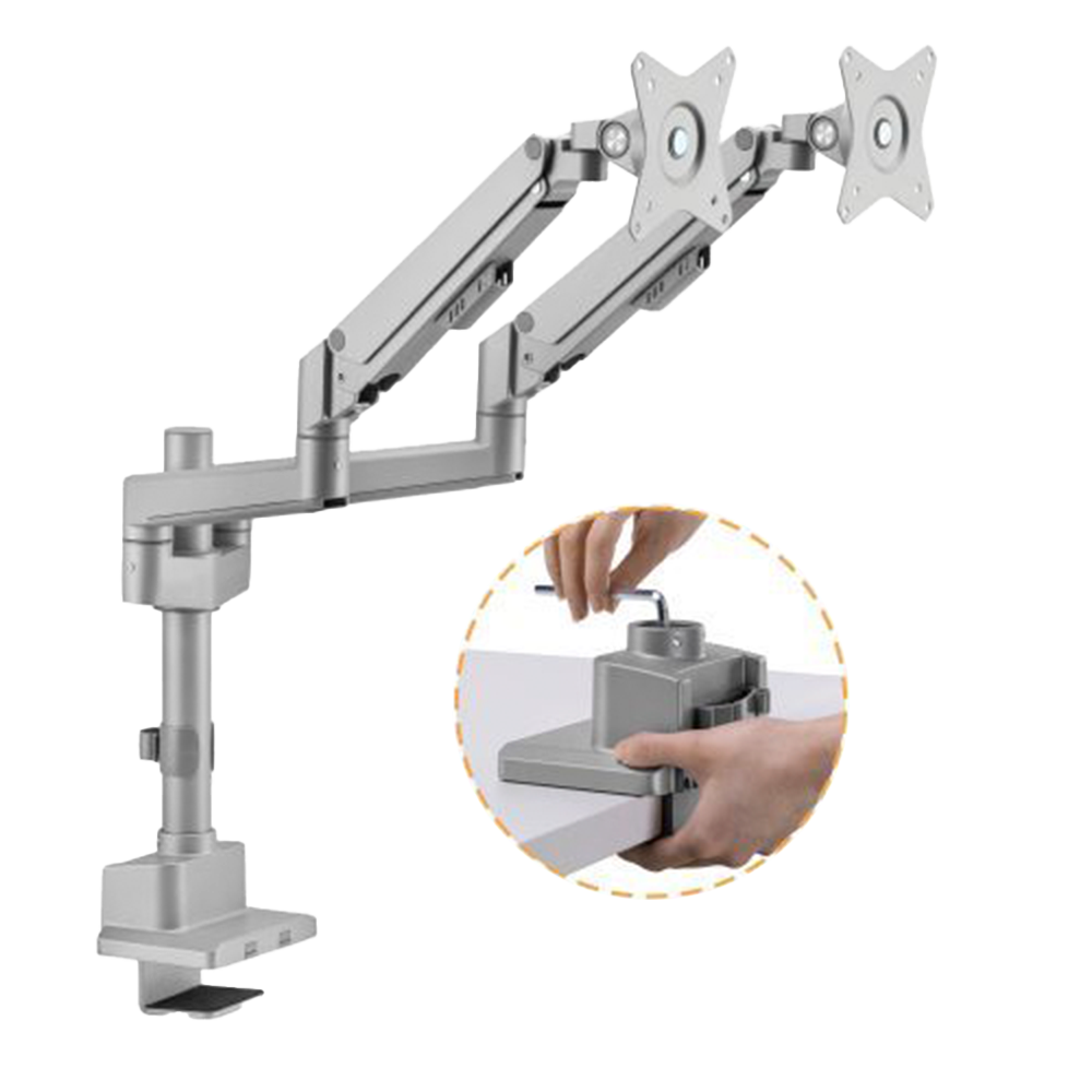 Soporte pantalla Soporte 9 kg máx LDT62-C024P-GREY - Imagen 5