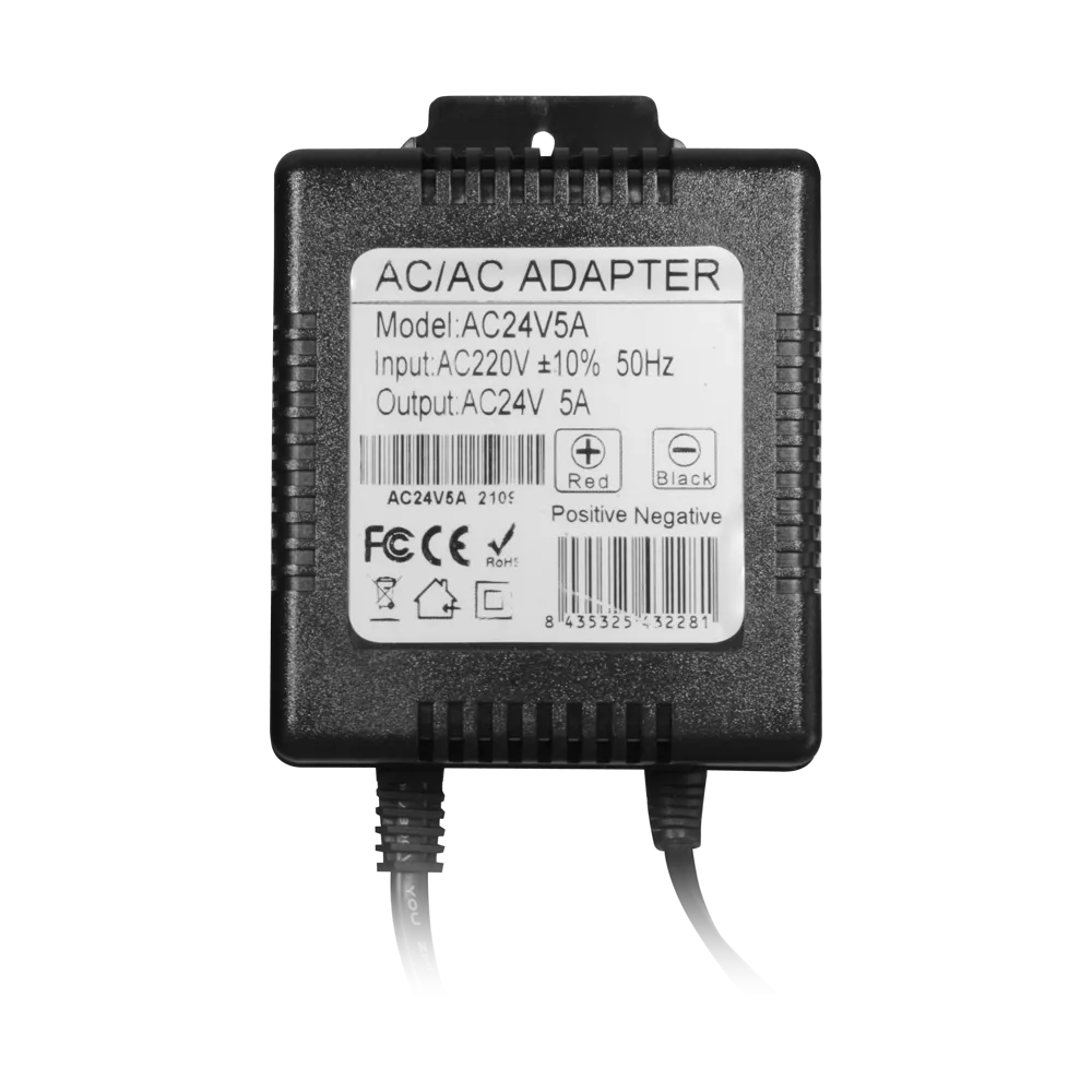 AC24V5A Fuente Conmutada 24V 5A para Sistemas Seguridad