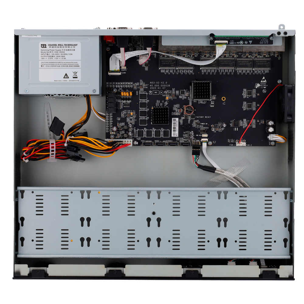 Milesight MS-N7048-UPH NVR – 48ch · PoE · 4 HDD · 4K · H.265+ - Imagen 5