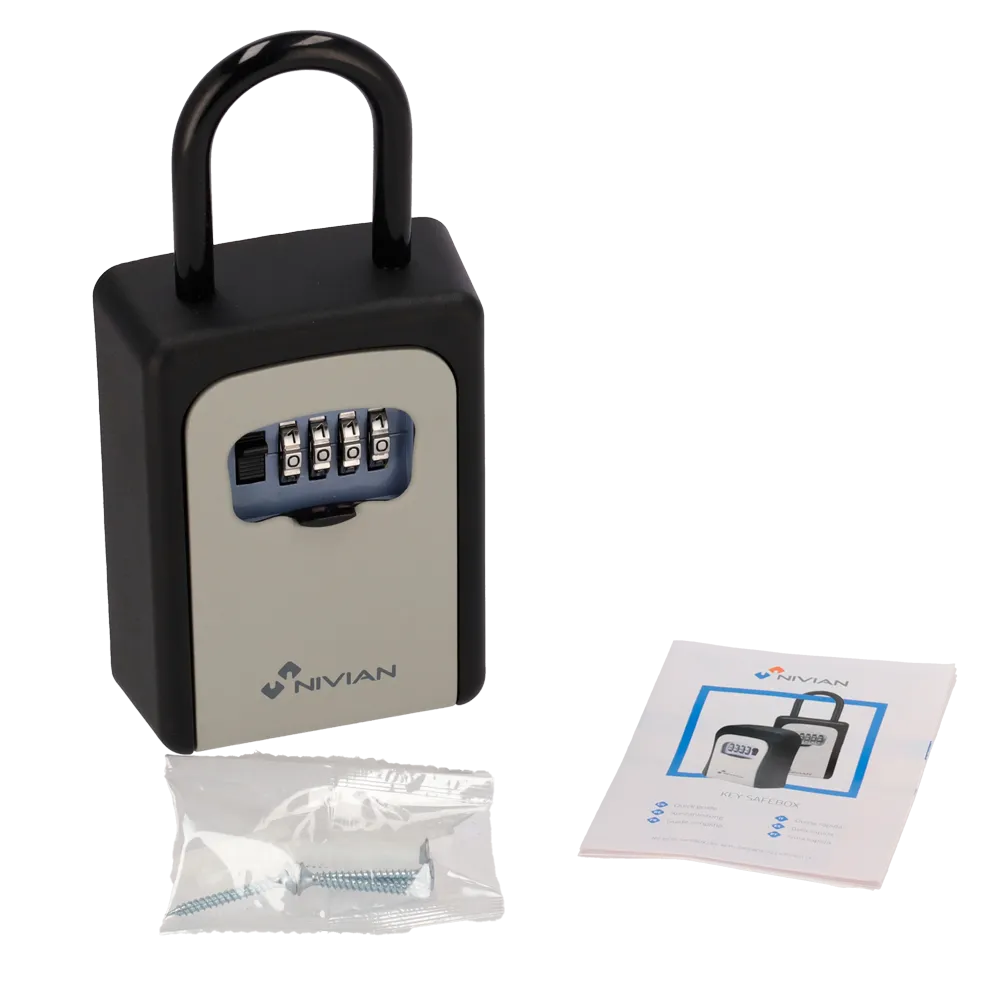 Caja Fuerte Llaves Nivian NV-KEYS-SAFEBOX-V2 Código 4 Dígitos