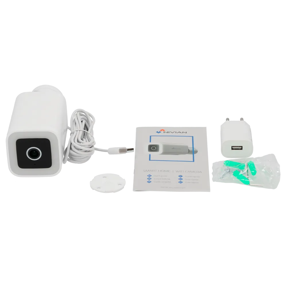 Nivian NVS-IPC-03-L Cámara 4MP WiFi 2.4GHz Exterior