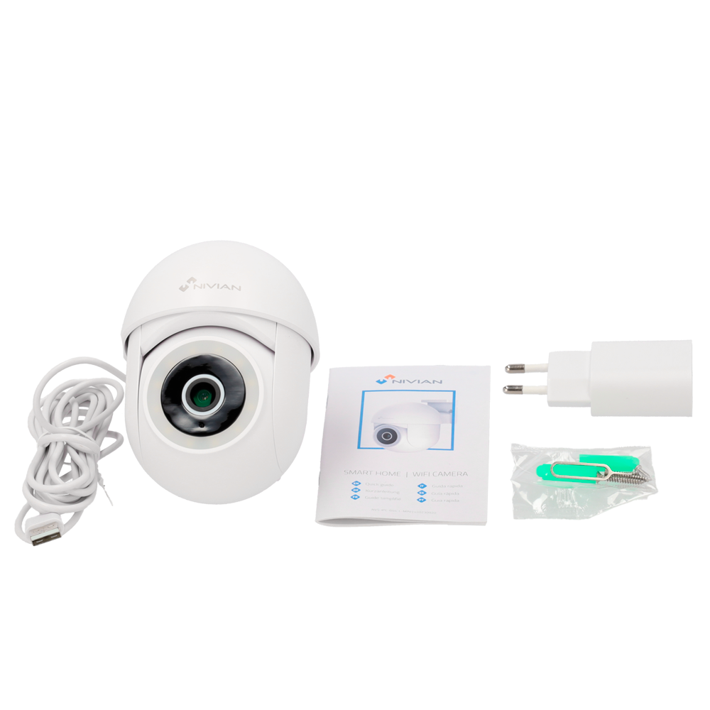 Nivian NVS-IPC-0S4-L-MINI Cámara 3MP WiFi 2.4 Exterior - Imagen 5
