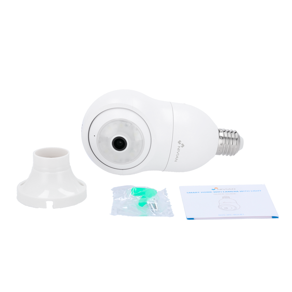 Nivian NVS-IPC-BULB1 Cámara 3MP WiFi 2.4 Exterior - Imagen 5