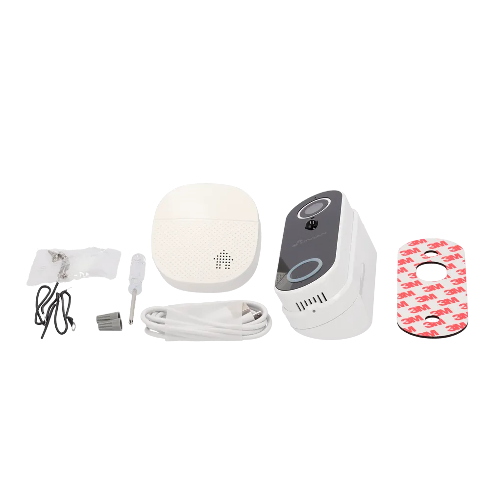 Videotimbre WiFi Nivian NVS-IPC-DB1 Exterior Interior