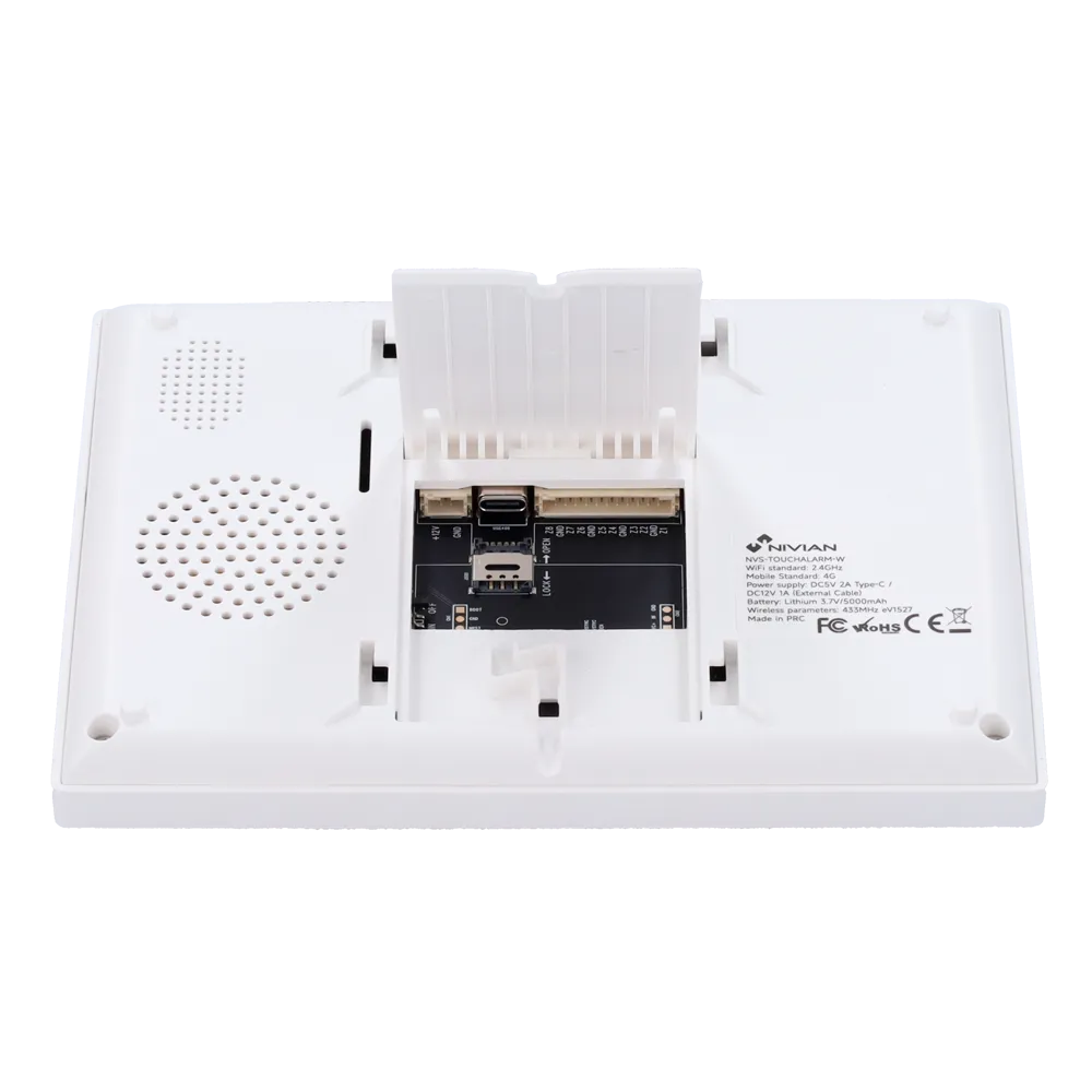 Kit Alarma Nivian NVS-TOUCHALARM-W WiFi GSM Táctil