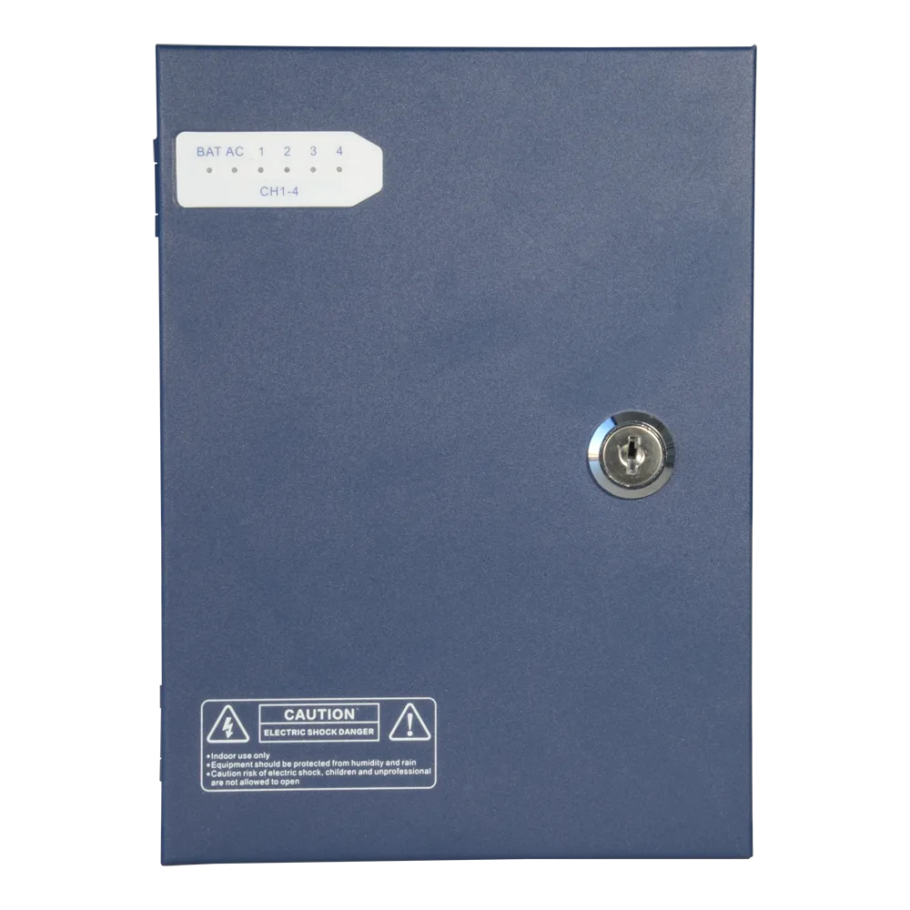 Caja Distribución 4 Salidas 12V 60W Dahua PD-60-4-SLIM