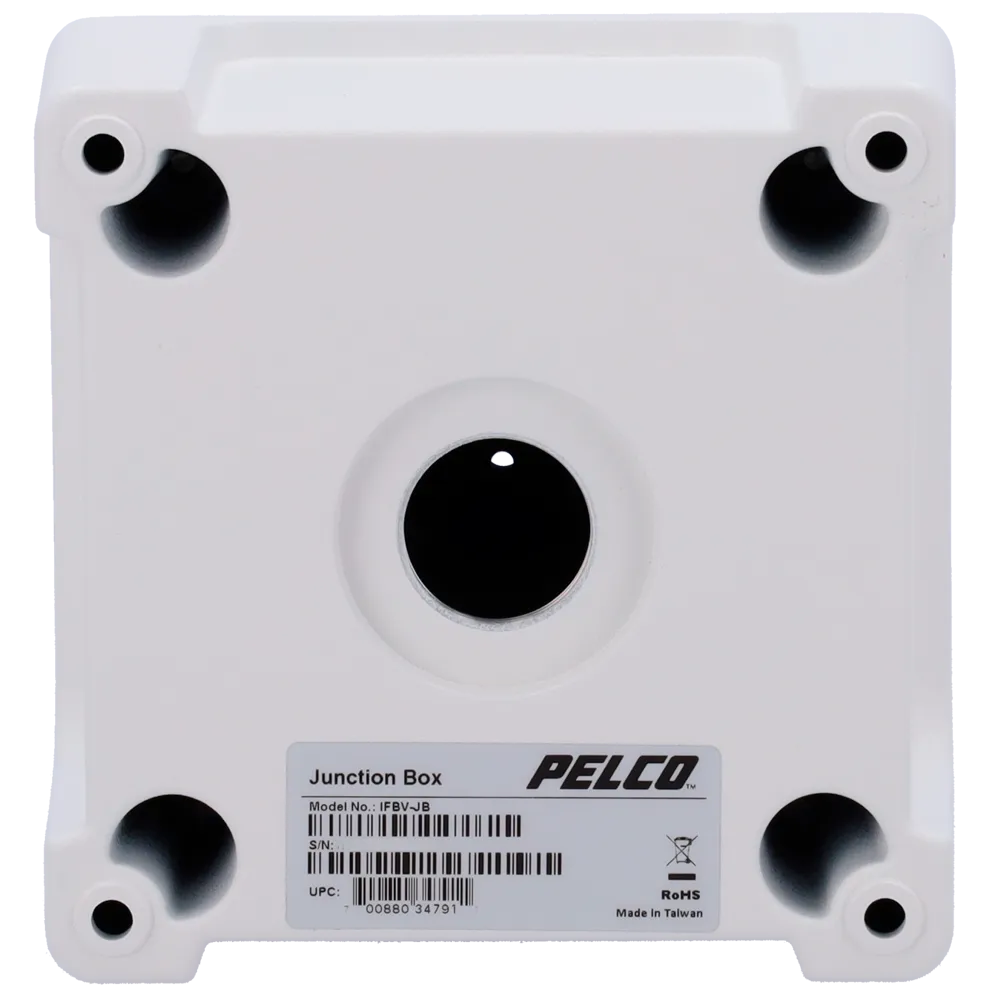 Caja de conexiones Pelco PL-IFBV-JB para cámaras domo